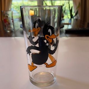 Vintage Daffy Duck 16 Oz Glass 1973 Pepsi